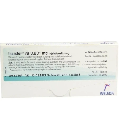 Iscador M 0.001mg 7x1 Milliliter