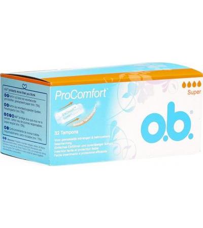 Ob Tampons Pro Comfort Super 32 штуки