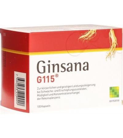 Гинзана Г115 100 капсул